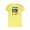 Green Bay Fans Never Waver With Leopard Football Women's Favorite Tee - Never Waver