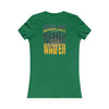Green Bay Fans Never Waver With Leopard Football Women's Favorite Tee - Never Waver