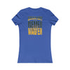 Green Bay Fans Never Waver With Leopard Football Women's Favorite Tee - Never Waver