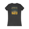 Green Bay Fans Never Waver With Leopard Football Women's Favorite Tee - Never Waver