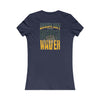 Green Bay Fans Never Waver With Leopard Football Women's Favorite Tee - Never Waver
