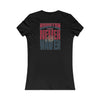 Houston Fans Never Waver W-Leopard Football Women's Favorite Tee - Never Waver