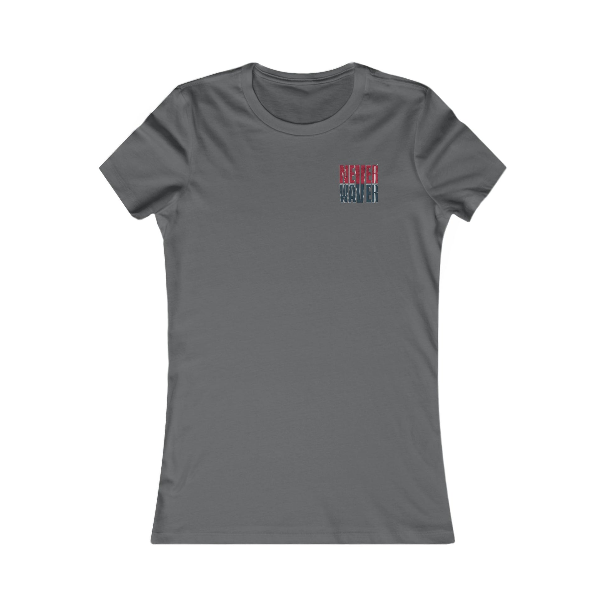 Houston Fans Never Waver W-Leopard Football Women's Favorite Tee - Never Waver