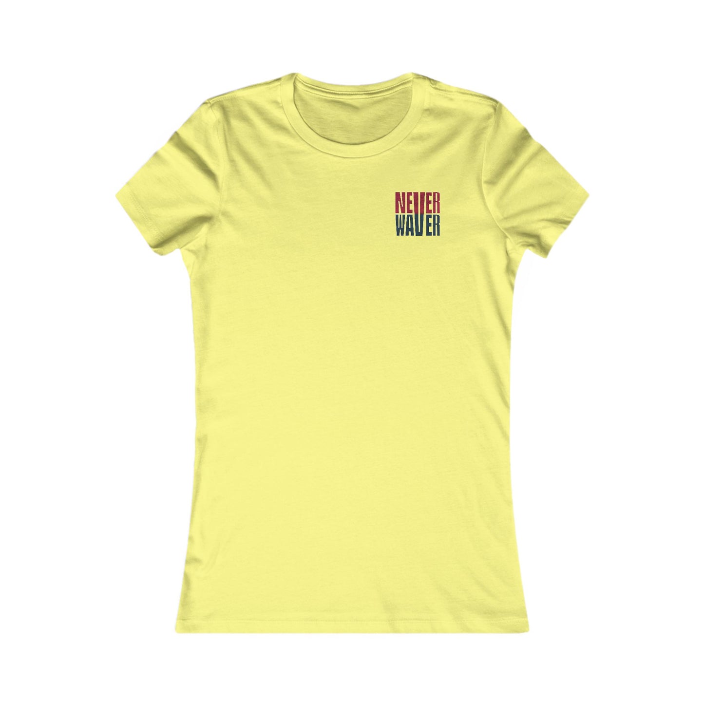 Houston Fans Never Waver W-Leopard Football Women's Favorite Tee - Never Waver
