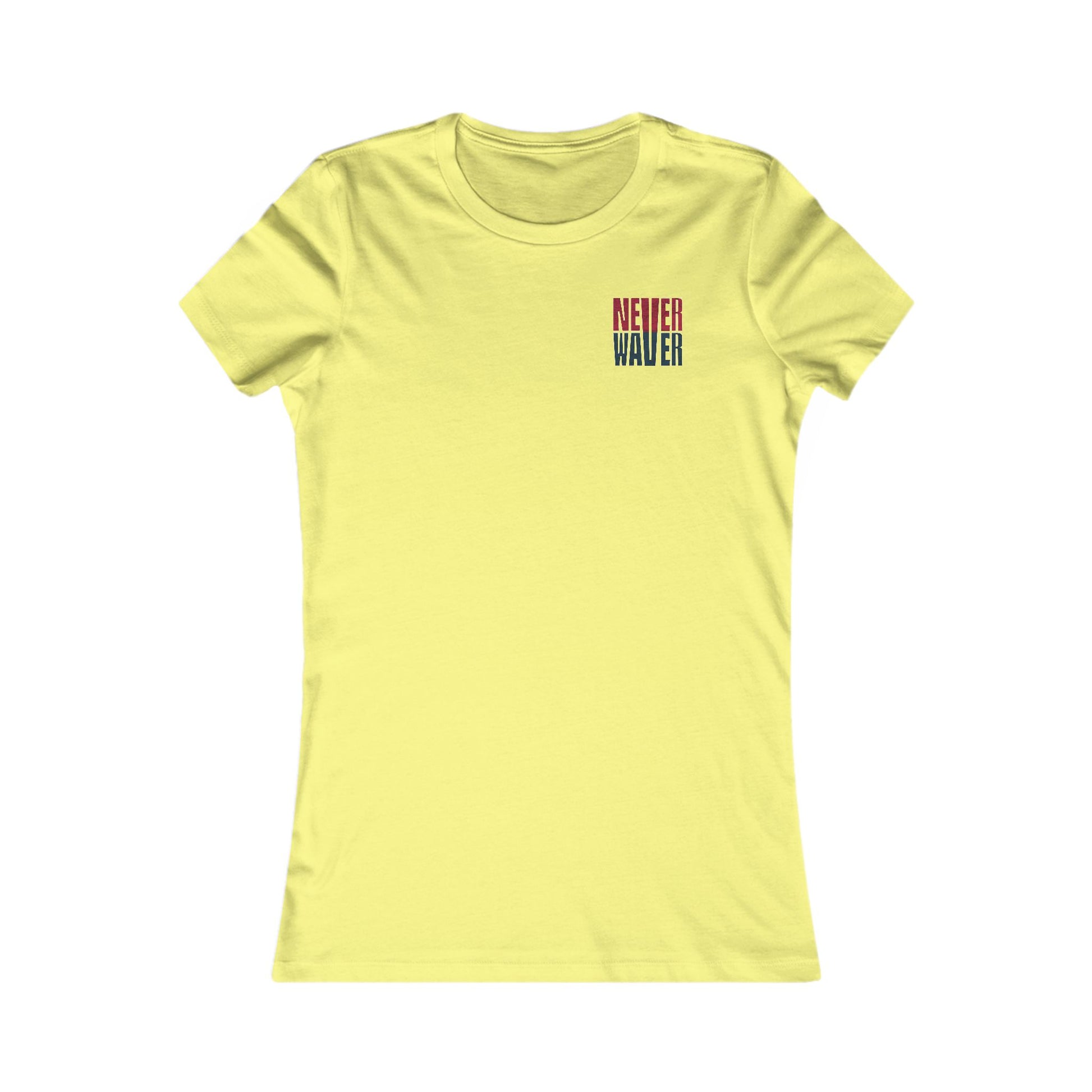 Houston Fans Never Waver W-Leopard Football Women's Favorite Tee - Never Waver
