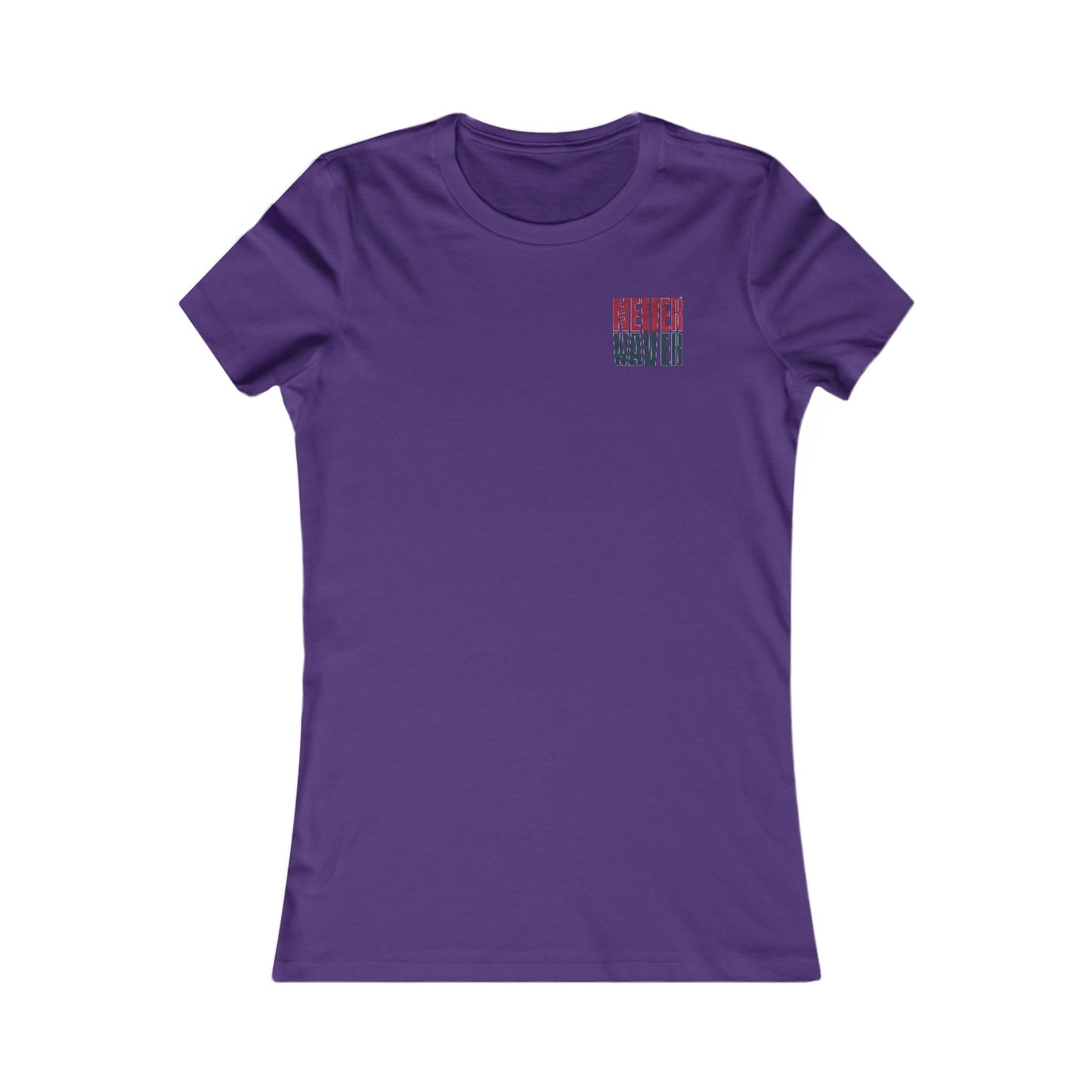 Houston Fans Never Waver W-Leopard Football Women's Favorite Tee - Never Waver