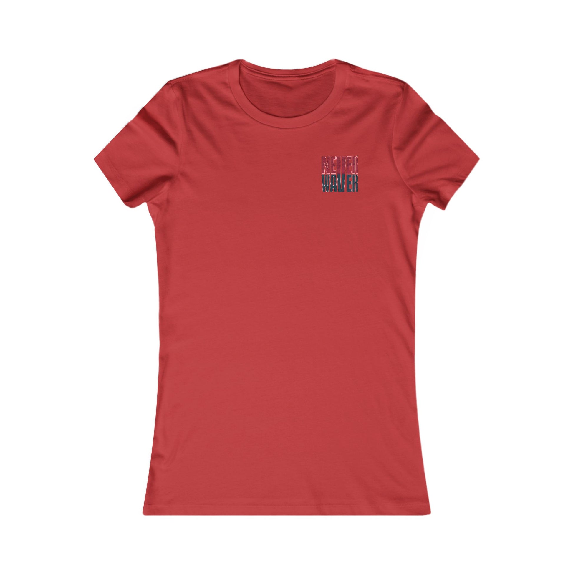 Houston Fans Never Waver W-Leopard Football Women's Favorite Tee - Never Waver
