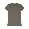 Huston Fans Never Waver W-Leopard Football Women's Favorite Tee - Never Waver