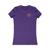 Huston Fans Never Waver W-Leopard Football Women's Favorite Tee - Never Waver