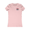Huston Fans Never Waver W-Leopard Football Women's Favorite Tee - Never Waver