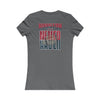 Huston Fans Never Waver W-Leopard Football Women's Favorite Tee - Never Waver