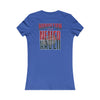 Huston Fans Never Waver W-Leopard Football Women's Favorite Tee - Never Waver
