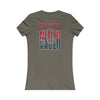 Huston Fans Never Waver W-Leopard Football Women's Favorite Tee - Never Waver