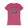 Huston Fans Never Waver W-Leopard Football Women's Favorite Tee - Never Waver