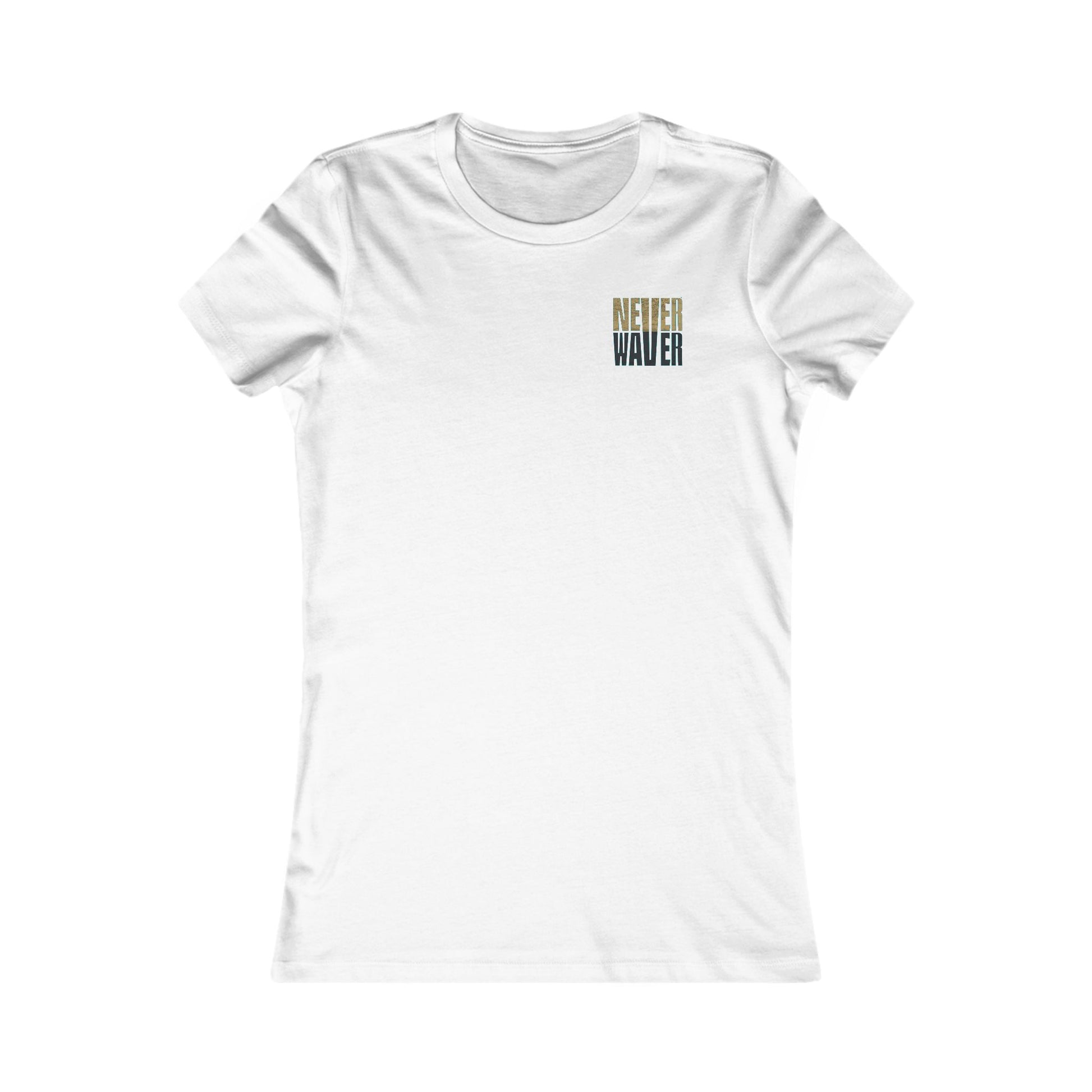 Jacksonville Fans Never Waver W-Leopard Football Women's Favorite Tee - Never Waver