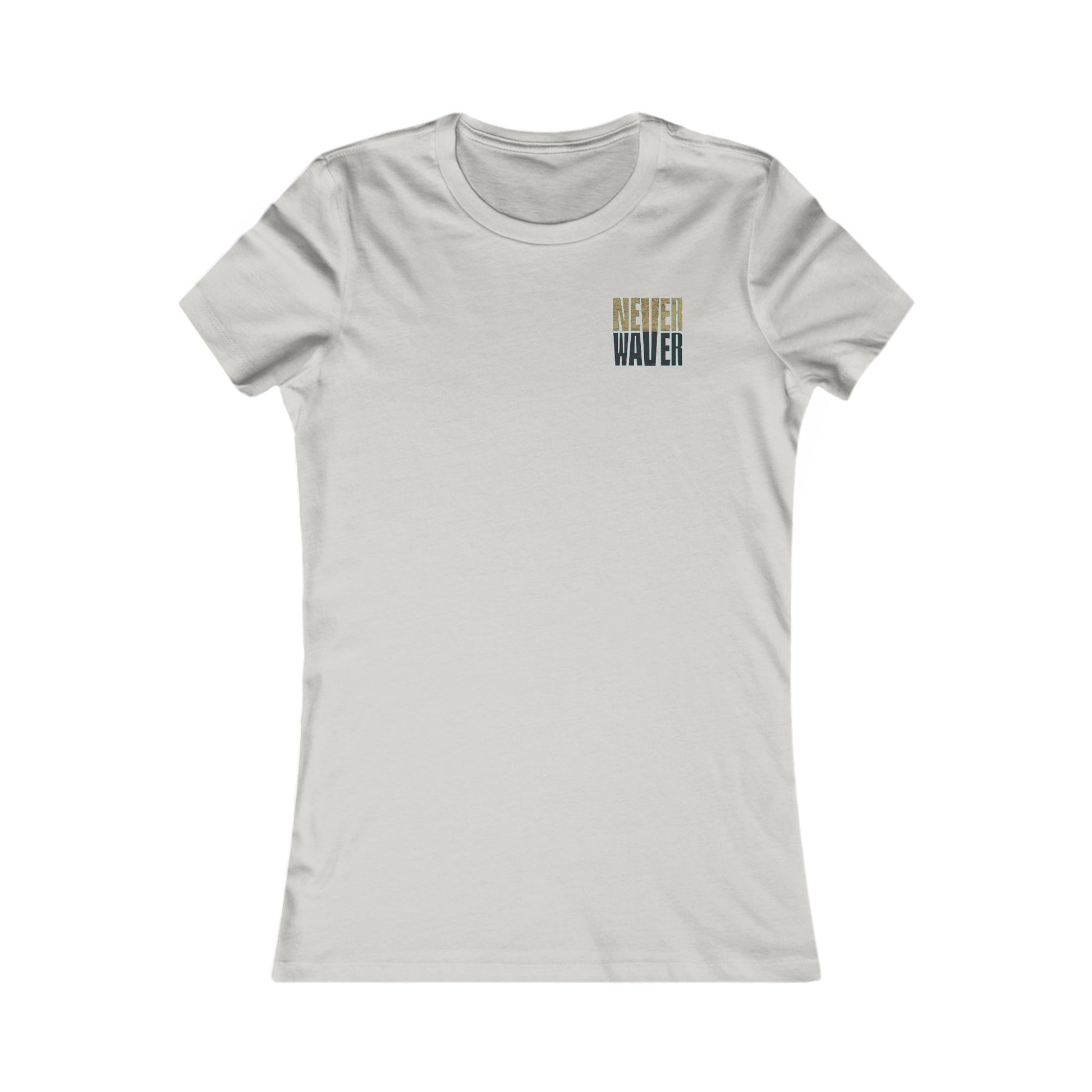Jacksonville Fans Never Waver W-Leopard Football Women's Favorite Tee - Never Waver