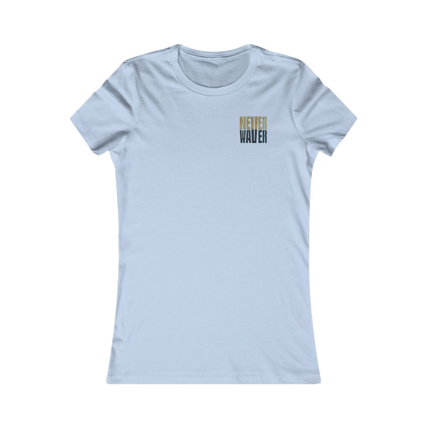 Jacksonville Fans Never Waver W-Leopard Football Women's Favorite Tee - Never Waver