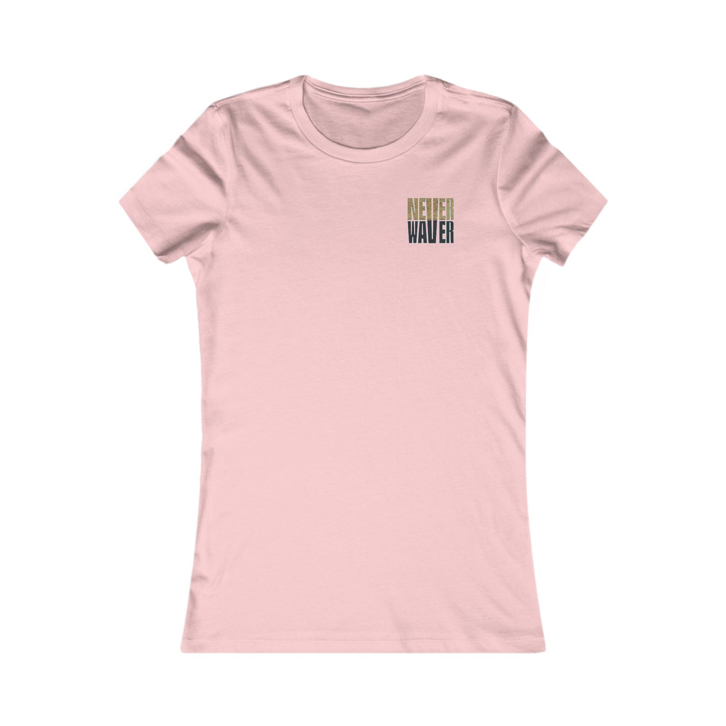 Jacksonville Fans Never Waver W-Leopard Football Women's Favorite Tee - Never Waver