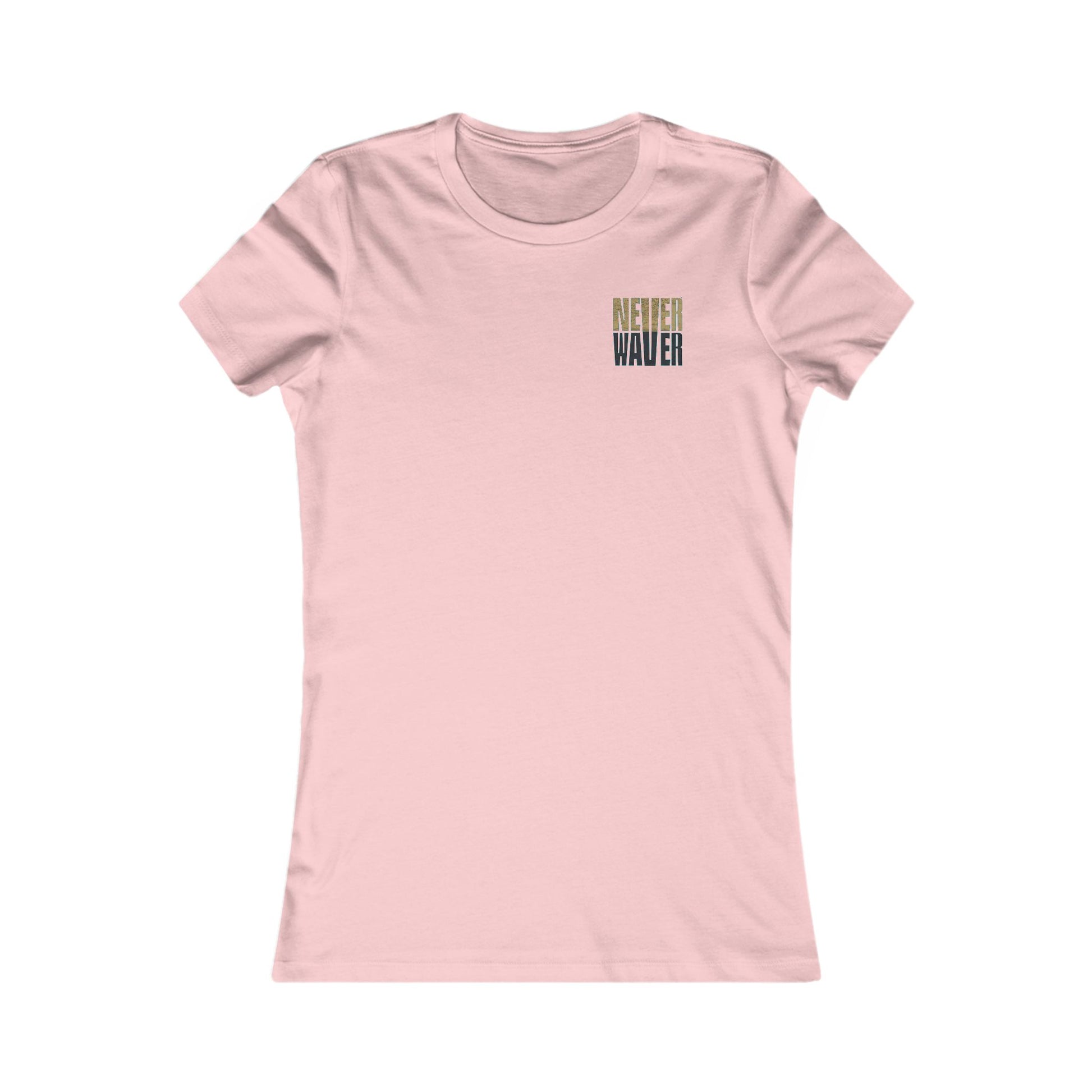 Jacksonville Fans Never Waver W-Leopard Football Women's Favorite Tee - Never Waver