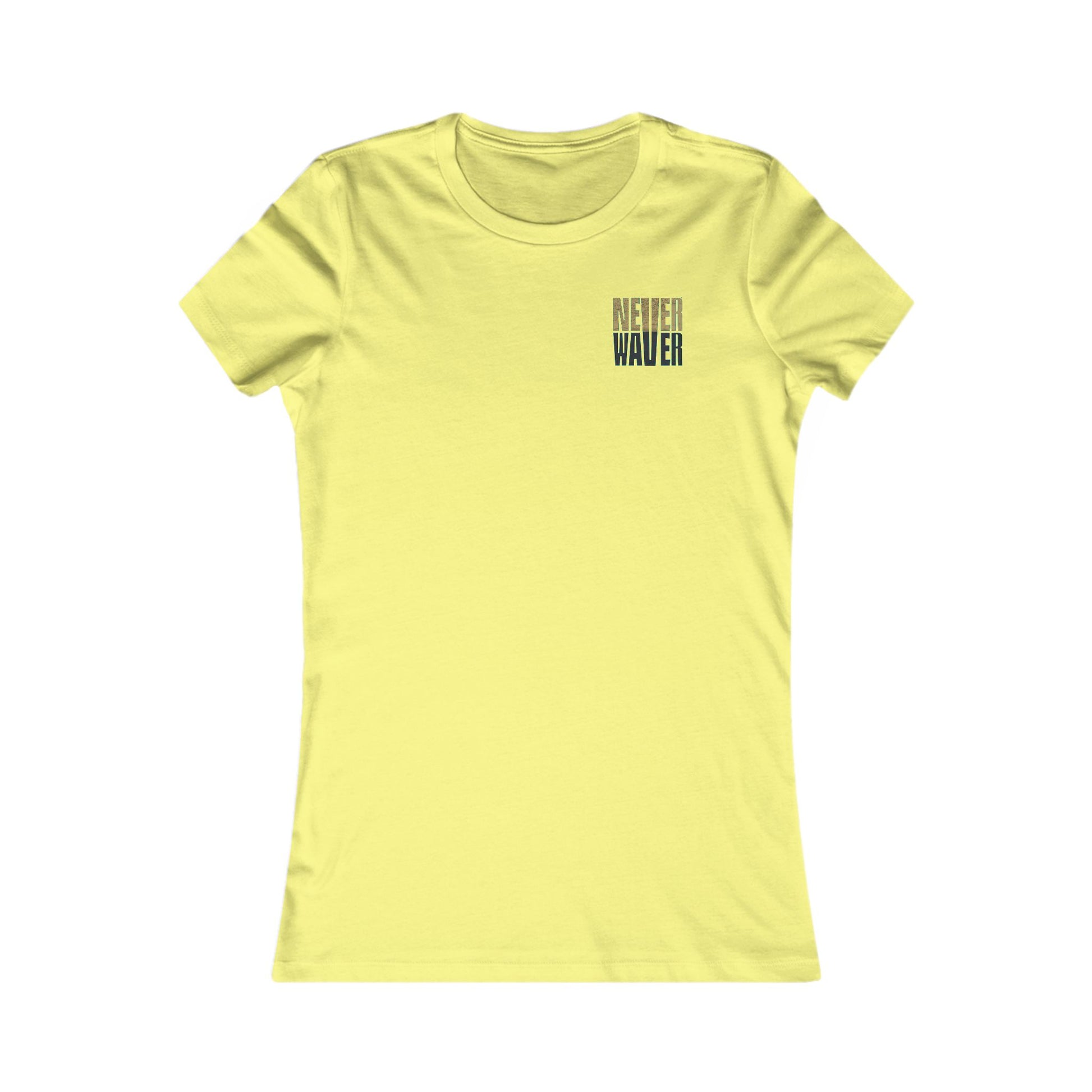 Jacksonville Fans Never Waver W-Leopard Football Women's Favorite Tee - Never Waver
