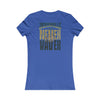 Jacksonville Fans Never Waver W-Leopard Football Women's Favorite Tee - Never Waver