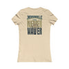 Jacksonville Fans Never Waver W-Leopard Football Women's Favorite Tee - Never Waver