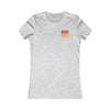 Kansas Fans Never Waver W-Leopard Football Women's Favorite Tee - Never Waver
