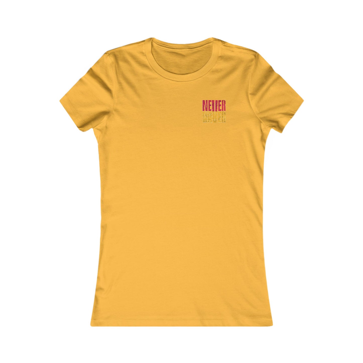 Kansas Fans Never Waver W-Leopard Football Women's Favorite Tee - Never Waver