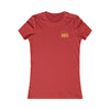 Kansas Fans Never Waver W-Leopard Football Women's Favorite Tee - Never Waver