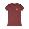 Kansas Fans Never Waver W-Leopard Football Women's Favorite Tee - Never Waver
