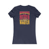 Kansas Fans Never Waver W-Leopard Football Women's Favorite Tee - Never Waver