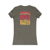 Kansas Fans Never Waver W-Leopard Football Women's Favorite Tee - Never Waver