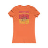 Kansas Fans Never Waver W-Leopard Football Women's Favorite Tee - Never Waver