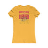 Kansas Fans Never Waver W-Leopard Football Women's Favorite Tee - Never Waver