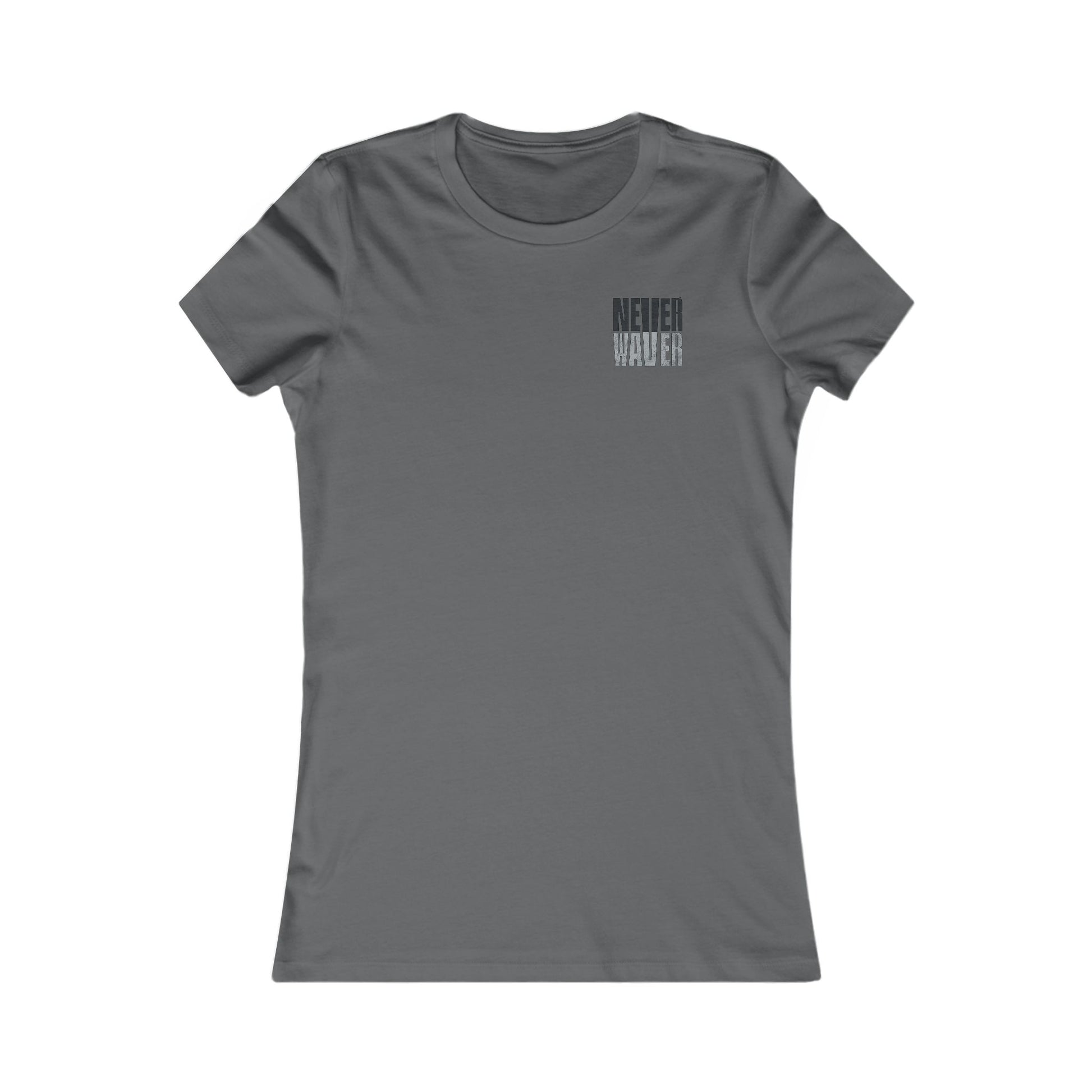 Las Vegas Fans Never Waver W-Leopard Football Women's Favorite Tee - Never Waver