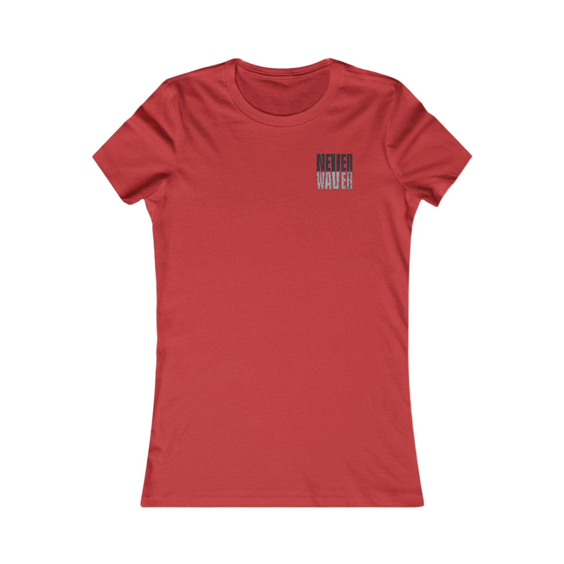 Las Vegas Fans Never Waver W-Leopard Football Women's Favorite Tee - Never Waver