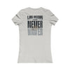 Las Vegas Fans Never Waver W-Leopard Football Women's Favorite Tee - Never Waver
