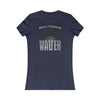 Las Vegas Fans Never Waver W-Leopard Football Women's Favorite Tee - Never Waver