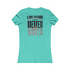 Las Vegas Fans Never Waver W-Leopard Football Women's Favorite Tee - Never Waver