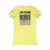 Las Vegas Fans Never Waver W-Leopard Football Women's Favorite Tee - Never Waver