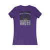 Las Vegas Fans Never Waver W-Leopard Football Women's Favorite Tee - Never Waver