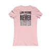 Las Vegas Fans Never Waver W-Leopard Football Women's Favorite Tee - Never Waver