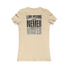 Las Vegas Fans Never Waver W-Leopard Football Women's Favorite Tee - Never Waver