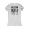 Las Vegas Fans Never Waver W-Leopard Football Women's Favorite Tee - Never Waver