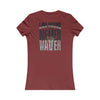 Las Vegas Fans Never Waver W-Leopard Football Women's Favorite Tee - Never Waver