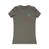 Miami Fans Never Waver W-Leopard Football Women's Favorite Tee - Never Waver