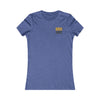 Pittsburgh Never Waver With Leopard Football Women's Favorite Tee - Never Waver