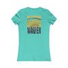 Pittsburgh Never Waver With Leopard Football Women's Favorite Tee - Never Waver