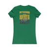 Pittsburgh Never Waver With Leopard Football Women's Favorite Tee - Never Waver