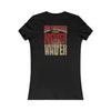 San Francisco Fans Never Waver With Leopard Football Women's Favorite Tee - Never Waver